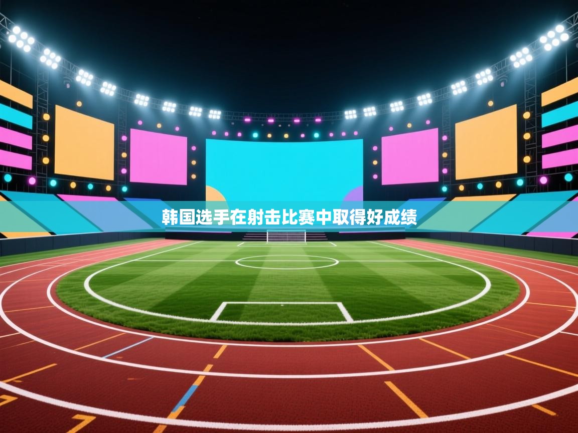 韩国选手在射击比赛中取得好成绩  第1张